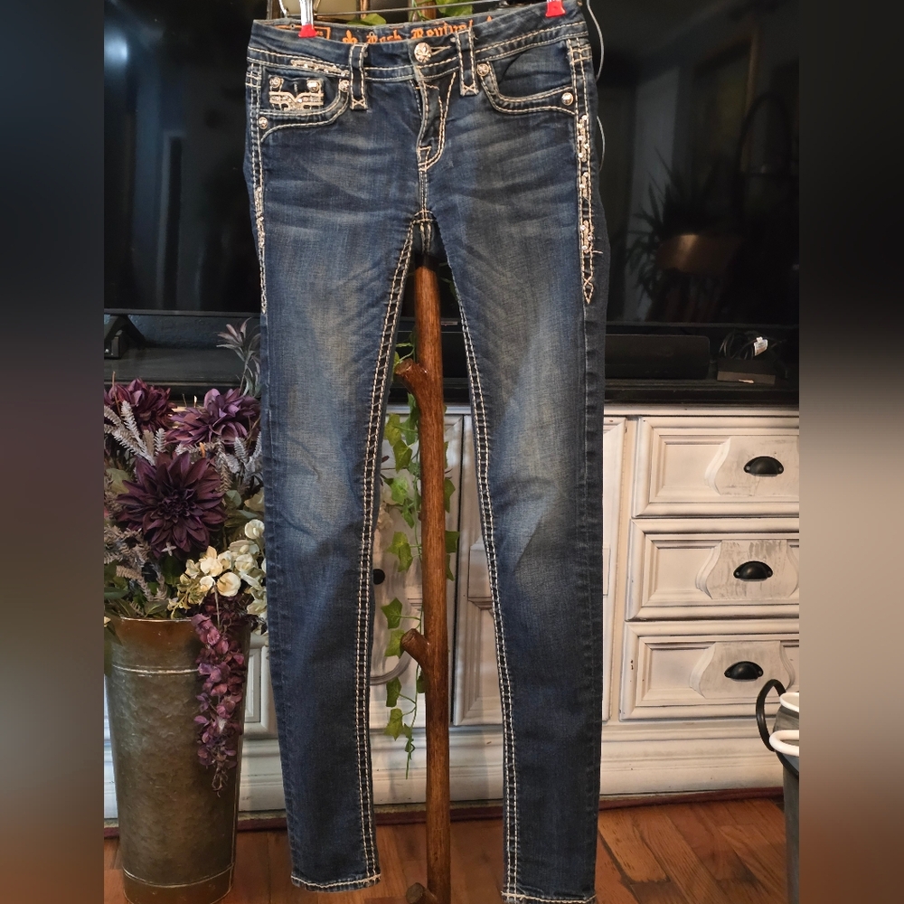 Rock Revival Blue Jeans, Size 26